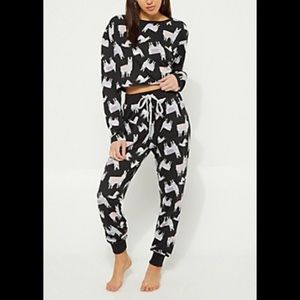 Rue 21 - 2 Pcs Lama Pajama Set